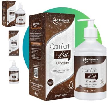 Imagem de Lubrificante Íntimo Base e Solúvel em Água Comfort Lub Chocolate 500g