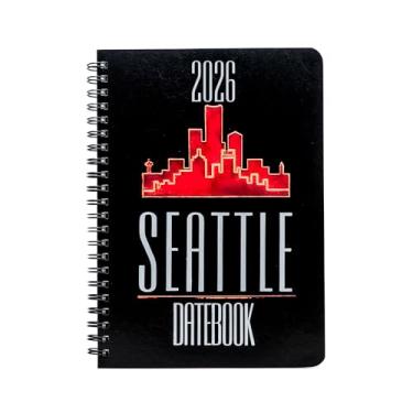 Imagem de Agenda de datas e planejador urbano de Seattle, Washington 2026 – Guia de recursos com visualizações diárias, semanais e mensais – Calendário de referência de 3 anos, guia de caderno de viagem