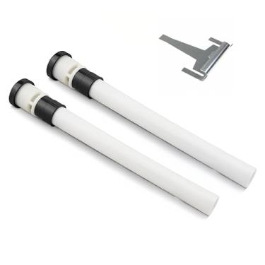 Imagem de DA97-04049D Tampa do tubo de drenagem do refrigerador e DA61-06796A Clipe de orifício de drenagem de descongelamento do evaporador, tampa do tubo de drenagem da geladeira/kit de clipe de orifício de