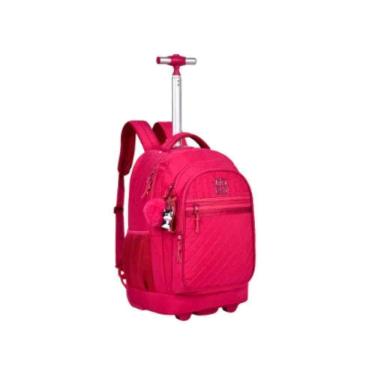 Imagem de Mochila De Rodinhas Clio Rebecca Bonbon Rosa Rb24519R