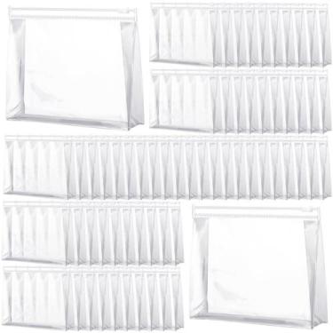 Imagem de Bolsa de maquiagem Xuniea Mini Clear PVC Travel Toilet Organizer