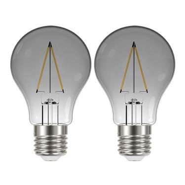 Imagem de Lâmpada Led Fumê 30W Iluminação Decorativa Vintage Branco Quente Multifilamento Retrô Casa Retrô Decoração