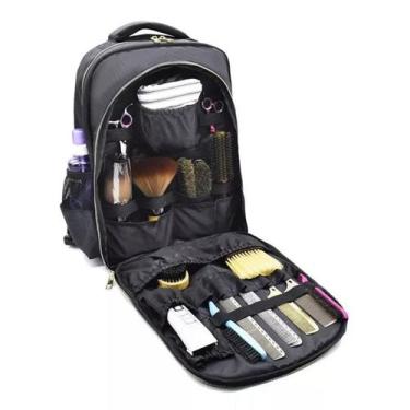 Imagem de Mochila, barbeiro, cabeleireiro, ferramentas de armazenamento - Lightb