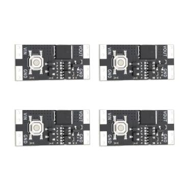 Imagem de Create idea 4 peças XL-10AH botão de ligação única módulo biestável 4,5 – 26 V 10 A para ventiladores de LED de casa inteligente DIY Electronics