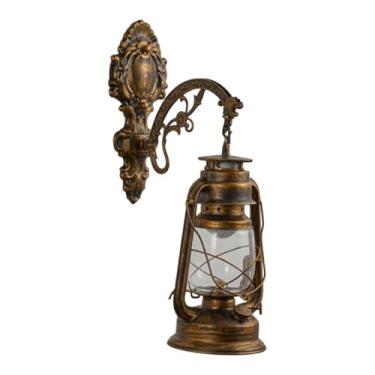 Imagem de IEUDNS Luminária de parede de vidro para iluminação de parede, luminária de parede para bar, cozinha, ilha, corredor, com Flor