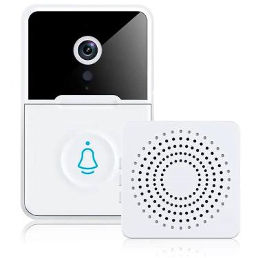 Imagem de Câmera Residencial Vídeo Áudio Casa Segurança Porta Wi-Fi