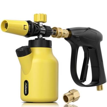 Imagem de Pistola de lavagem de alta pressão AUTOWN com canhão de espuma de capa