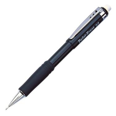 Imagem de Pentel Lapiseira QE519A Twist-Erase III, 0,9 mm, barril preto