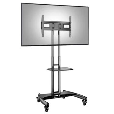 Imagem de Pedestal Para Tv De 32 A 75 Suporte Videoconferência Com Rodízios Ava1500-60-1p Nb