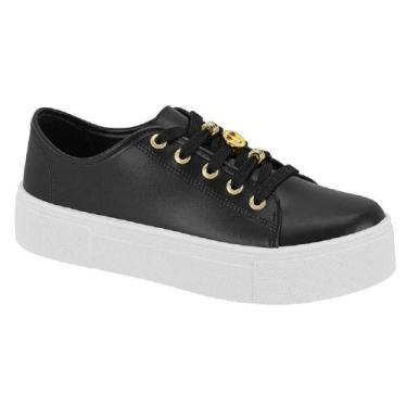 Imagem de Tenis moleca ref 5658.542.7800 feminino, 37, Preto