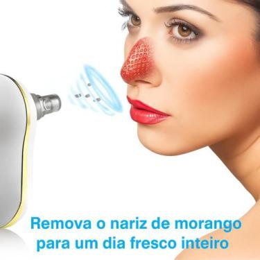 Imagem de Removedor De Cravos Elétrico Rosto Espinhas Indicador LED Reduz Oleosi