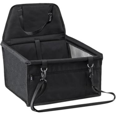 Imagem de Cadeirinha De Cachorro Gato Para Carro Capa Protetora Assento Banco Traseiro Carro (PREMIUM)- CINZA TUBLINE