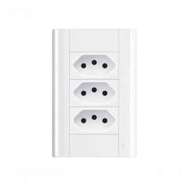 Imagem de Conjunto Fame Modulare - 3 Tomadas 20a