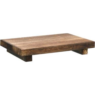 Imagem de Wood Riser Tray Soap Nuogo para pia de cozinha 30,48x17,78cm