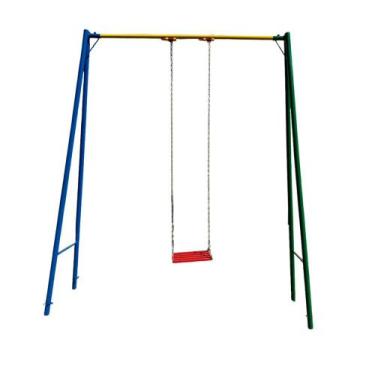 Imagem de Balanço Infantil 1 Lugar Sem Encosto P/ Playground Externo - Paraiso F