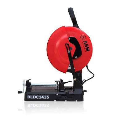 Imagem de ASM Engenharia Policorte Portátil BLDC1435, Disco 355mm, Liga de Alumínio, 3500W, 220V, Motor Brushless, Mesa 49x30cm, com Disco de Corte, Coletor de Pó e Óculos