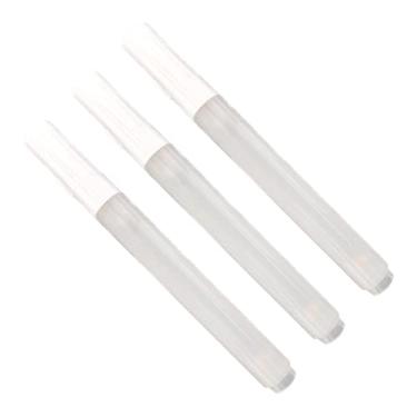 Imagem de barenx Pacote com 3 canetas marcadoras vazias aquarela, pontas de 4,5 mm, refil de tinta artística