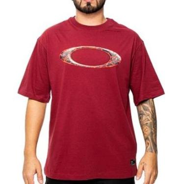 Imagem de Camiseta Oakley Ellipse Magma SM26 Masculina-Masculino