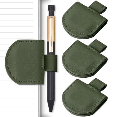 Imagem de SESENSE Conjunto de suporte magnético para caneta – 3 peças de porta-lápis magnético para cadernos, diários e calendários