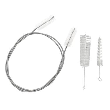 Imagem de Soundspire Kit de limpeza de trompete de aço inoxidável com 3 peças – bocal/válvula/escovas de cobra para manutenção de corneta e trombone