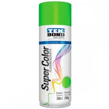 Imagem de Tinta Spray Tekbond Verde Fluorescente 350Ml - TEK BOND