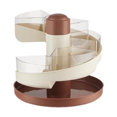 Imagem de Fenteer Bandeja de servir legumes com escorredor, multifuncional, para festas, com divisórias, ideal para fondue ou fondue, 1 Nível