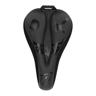 Imagem de Vaveren Almofada para Assento de Bicicleta, Capa Antiderrapante para Selim de Bicicleta, Fácil de Instalar, Almofada Acolchoada para Bicicleta Ergométrica, Preto
