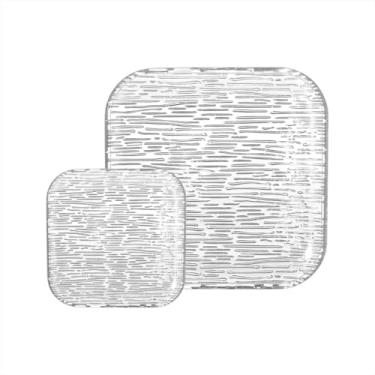 Imagem de Genérico, Prato De Bolo Misty Vidro Jg c/7 Pcs