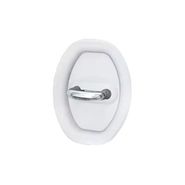 Imagem de Kit de 4 peças Amortecedor de Borracha Protetor Porta Do Carro Batente Anti Impacto Colisão(BRANCO)