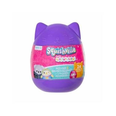 Imagem de Mini Squishmallows Surpresa Roxo - Squishville Série 10
