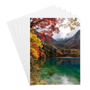 Imagem de PATIKIL 6 peças em branco de sublimação de alumínio, 15 x 9,9 cm, placa em branco de sublimação de metal, impressões de fotos de metal para quadros personalizados, branco, branco