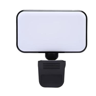 Imagem de Asixxsix Luz de Telefone LED Portátil, Luz de Selfie Recarregável de Bolso Com Bateria de 800mAh e 3 Modos de Iluminação, para Videoconferência de Maquiagem de Fotografia Com Transmissão (BLACK)
