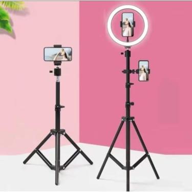 Imagem de Ring Light 26cm 10 Polegadas Tripé 2.1m