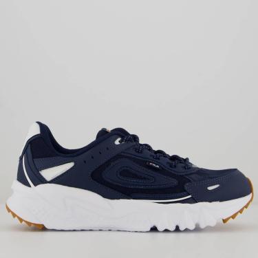 Imagem de Tênis Fila Venture Tracer 2 Marinho e Branco-Masculino