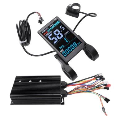 Imagem de GOWENIC Kit Controlador de Scooter Elétrico de Liga de Alumínio Com Display LCD Colorido, Compatível Com Motor 72V 5000W, para Entusiastas de Bicicletas Elétricas