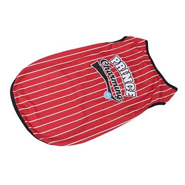 Imagem de Sanpyl Listras Verticais Roupas para Cães Malha Macia Evita Queimaduras Solares Suprimentos para Animais de Estimação para Misturas de Rottweiler (S)