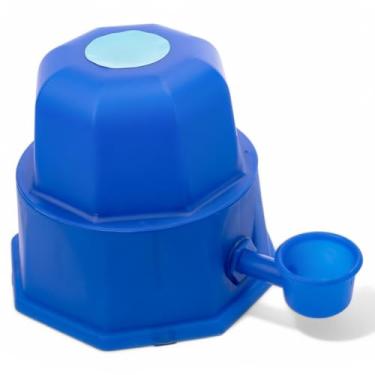 Imagem de Bebedouro para Gatos e Cachorros 2,3L – Anti Molhar Pelos, Antiderrapante(Azul Escuro)