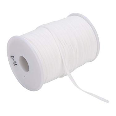 Imagem de Faixa elástica SIWOTED de 4 mm de largura e 60 jardas de comprimento, cinto acessório de nylon para mangas/decotes/shorts/saias