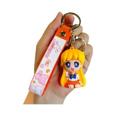 Imagem de Chaveiro De Figuras De Gato Anime Sailor Moon, Mars, Júpiter, Mercúrio
