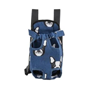 Imagem de Mochila Transportadora Para Cães E Gatos Em Malha Camuflada, Bolsa De 