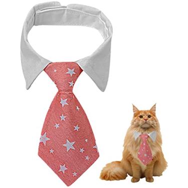 Imagem de Gravata borboleta ajustável para cães e gatos adorável filhote de cachorro gatinho grooming coleira pet smoking fantasia decoração acessórios para animais de estimação adequado para festas, casamentos