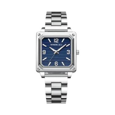 Imagem de Relógio De Negócios Masculino À Prova d'Água Quadrado Quartz Luminosa 