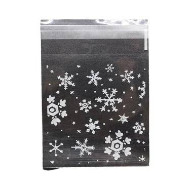 Imagem de Sacos Plásticos Para Embalagem De Doces E Snacks Em Forma De Floco De 