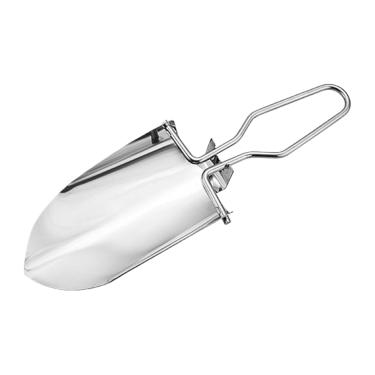 Imagem de Pá de Jardim,Ferramenta Dobrável De Aço Inoxidável Para Jardim | Pá de Mão para Jardinagem - para Preparação do Escavação Plantio Sementeira e Cultivo