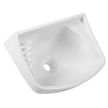Imagem de Pia Lavatório Plástico 36cmx26cm 3 L Astra Branco