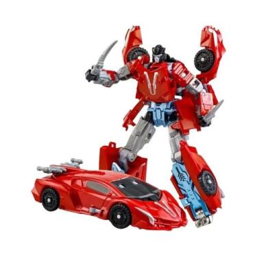 Imagem de Robô Transformador Optimus Prime, Guerreiro Carro Avião Tanque, Primei