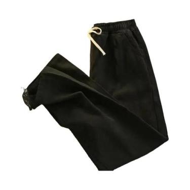 Imagem de Calças Jeans Casuais Masculinas 2025 Estilo Coreano Retas De Denim Com