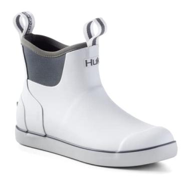 Imagem de HUK Sapato feminino Rogue Wave | Bota de pesca e deck de alto desempenho chuva, branco, 38