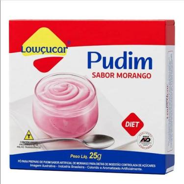 Imagem de Pudim Morango Zero Açúcares Lowçúcar 25g