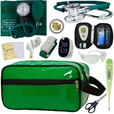 Imagem de Kit Enfermagem Aparelho Pressão Esteto Frete Grátis Promocao - Love Sa